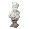 Sculptures A & B Home Bust Of Women Antique White -Brita shop antique white a b home sculptures 76850 64 1000