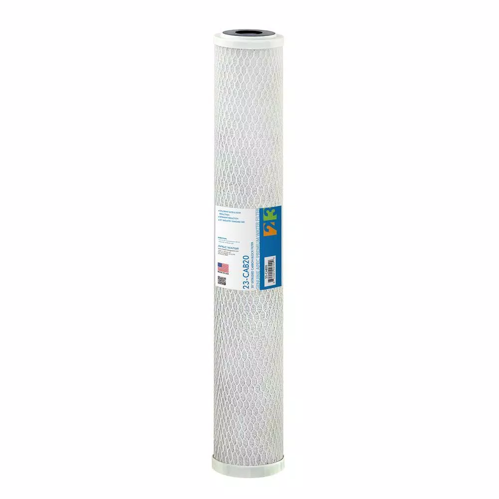 Replacement Water Filters APEC Water Systems Commercial Grade 20 In. X 2.5 In. High Capacity Carbon Pre-Filter 3 Replacement Water Filters APEC Water Systems Commercial Grade 20 In. X 2.5 In. High Capacity Carbon Pre-Filter