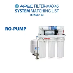 Replacement Water Filters APEC Water Systems Ultimate Reverse Osmosis System 50 GPD Stage 1-5 Replacement Water Filter Cartridge 17 Replacement Water Filters APEC Water Systems Ultimate Reverse Osmosis System 50 GPD Stage 1-5 Replacement Water Filter Cartridge -Brita shop apec water systems replacement water filters filter max45 fa 1000