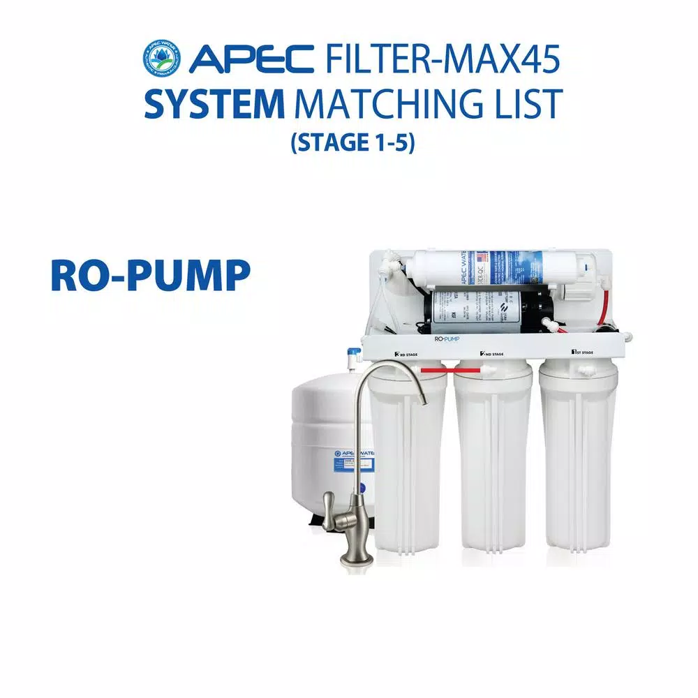 Replacement Water Filters APEC Water Systems Ultimate Reverse Osmosis System 50 GPD Stage 1-5 Replacement Water Filter Cartridge 10 Replacement Water Filters APEC Water Systems Ultimate Reverse Osmosis System 50 GPD Stage 1-5 Replacement Water Filter Cartridge - Image 8