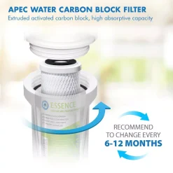 Water Filtration Systems APEC Water Systems Essence 10 In. Standard Capacity First 3-Stage RO Replacement Filter (Bundle Of 2 Pre-Filter Set) -Brita shop apec water systems replacement water filters filter set esx2 44 1000
