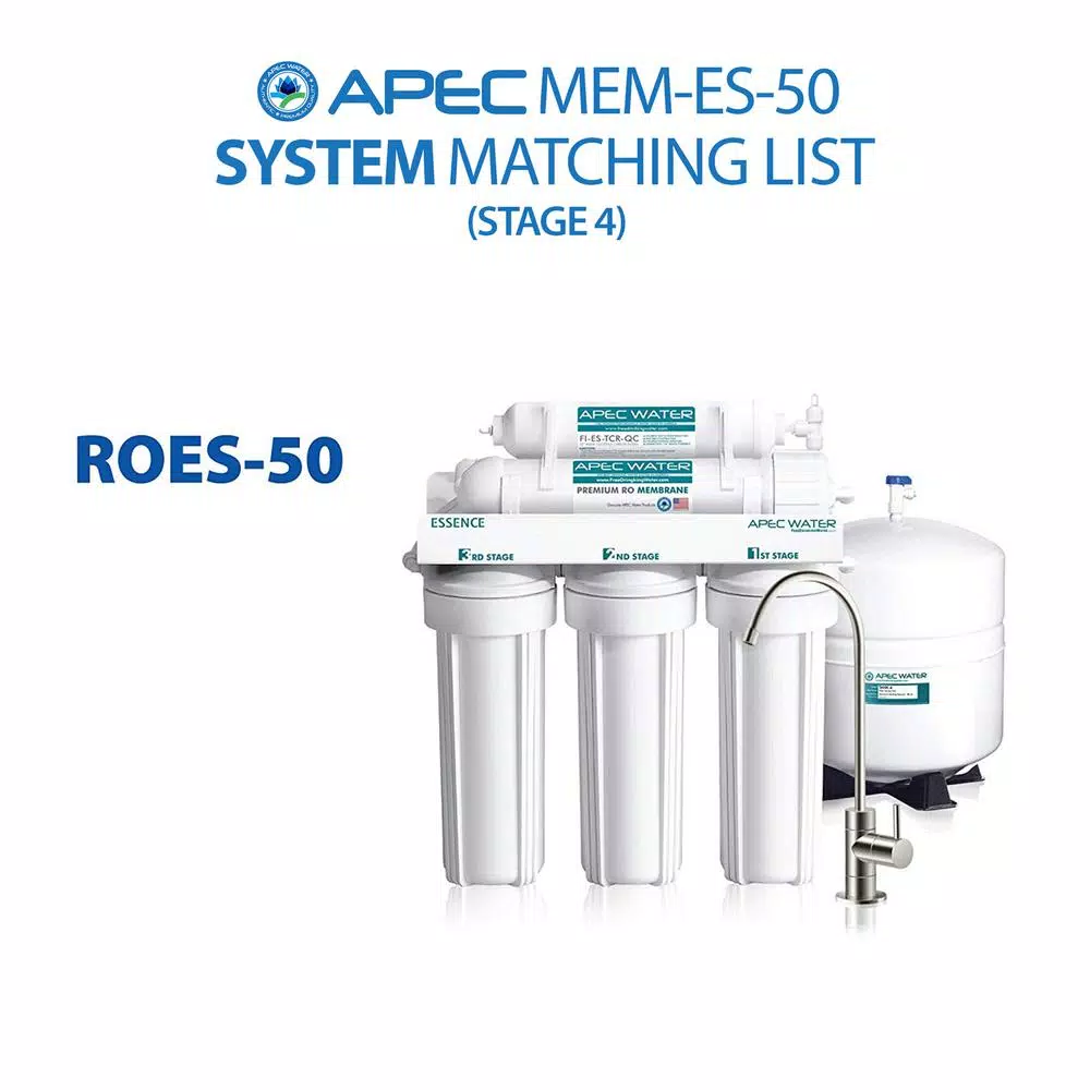 Replacement Water Filters APEC Water Systems ESSENCE 30-50 GPD Reverse Osmosis Membrane Replacement Filter For ROES-50 System 5 Replacement Water Filters APEC Water Systems ESSENCE 30-50 GPD Reverse Osmosis Membrane Replacement Filter For ROES-50 System - Image 3