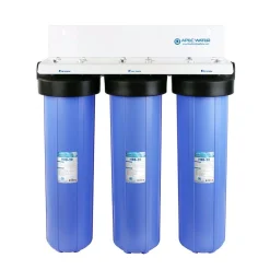 Water Filter Parts APEC Water Systems 3-Stage 20″ Whole House Big Blue Housing Set