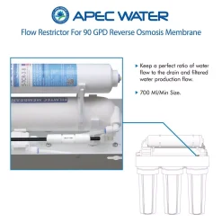 Water Filter Parts APEC Water Systems 700 Ml/Min Flow Restrictor For 90 GPD Reverses Osmosis System With 1/4 In. Quick Connect -Brita shop apec water systems water filter parts flo 700 c3 1000