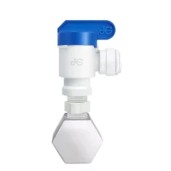 Water Filter Parts APEC Water Systems Tank Ball Valve 3/4 In. NPTF 3/8 In. Output For Reverse Osmosis Storage Tank (Upgraded System With 14/20 Gal. Tank)