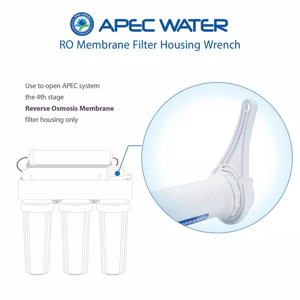 Water Filter Parts APEC Water Systems Membrane Housing Wrench For Under Sink Reverse Osmosis System 4 Water Filter Parts APEC Water Systems Membrane Housing Wrench For Under Sink Reverse Osmosis System - Image 2