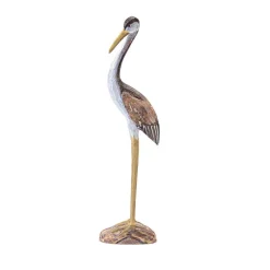 Sculptures IMAX Reeds Wood Cranes (Set Of 2) 11 Sculptures IMAX Reeds Wood Cranes (Set Of 2) -Brita shop beige imax sculptures 50894 2 1f 1000
