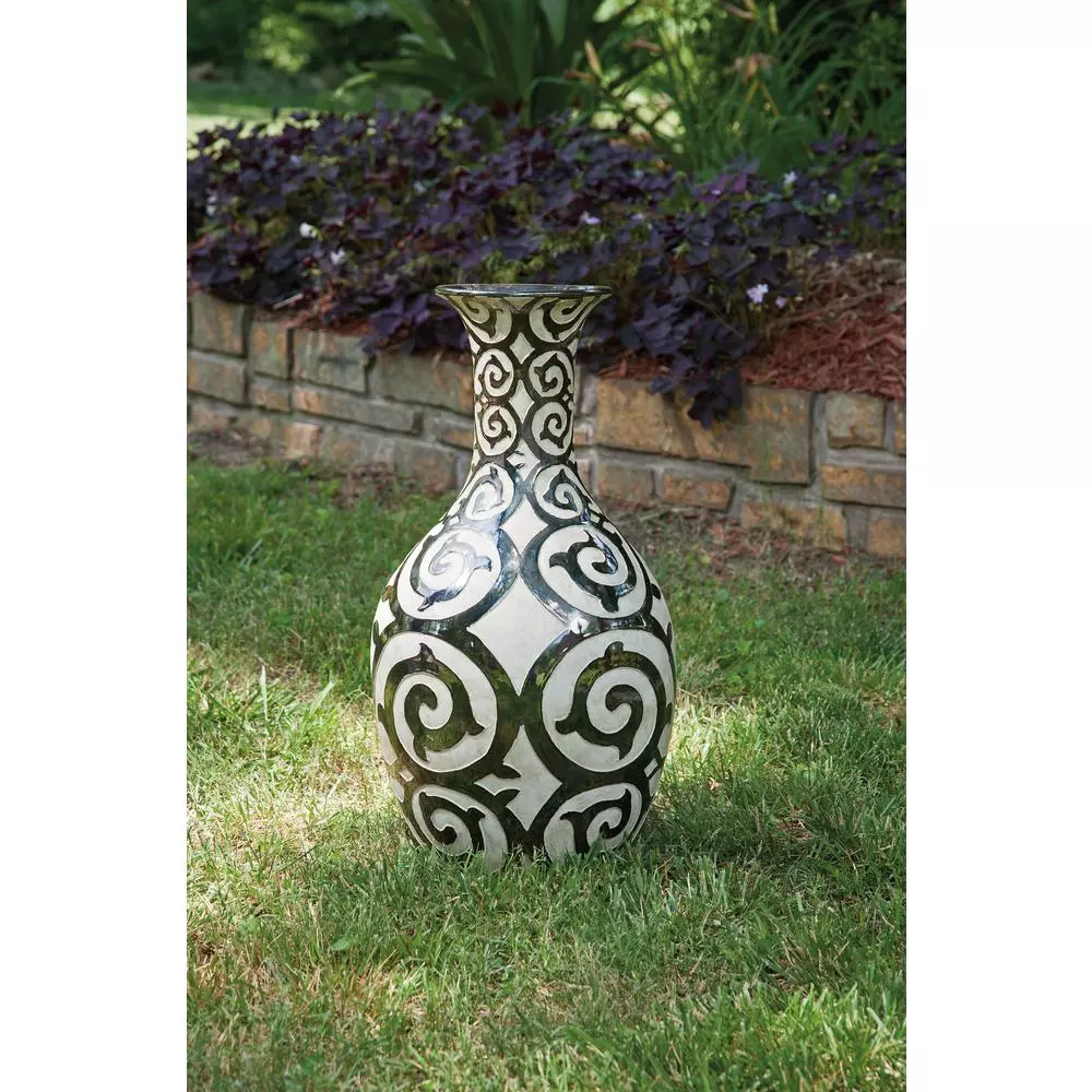 Vases IMAX Benigna Beige Tall Oversized Floor Vase 8 Vases IMAX Benigna Beige Tall Oversized Floor Vase - Image 6