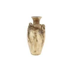 Vases LITTON LANE Distressed Beige And Brown Amphora-Style Ceramic Decorative Vase 11 Vases LITTON LANE Distressed Beige And Brown Amphora-Style Ceramic Decorative Vase -Brita shop beige litton lane vases 68672 c3 1000