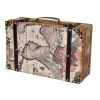 Storage Baskets Vintiquewise 13.8 In. X 8.8 In. X 5 In. Wood And Faux Leather Old World Map Suitcase 2 Storage Baskets Vintiquewise 13.8 In. X 8.8 In. X 5 In. Wood And Faux Leather Old World Map Suitcase -Brita shop beige vintiquewise storage baskets qi003030 64 1000
