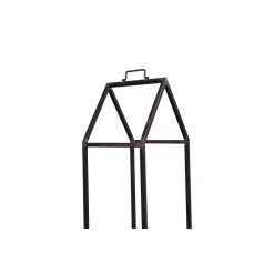 Storage Baskets 3R Studios House Shaped Metal Log Holder -Brita shop black 3r studios storage baskets da5552 1f 1000