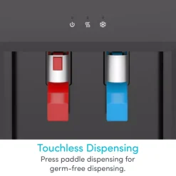 Water Dispensers Avalon Premium Hot/Cold Top Loading Countertop Water Cooler Dispenser With Child Safety Lock, Black -Brita shop black avalon water coolers a1ctwtrclrblk fa 1000