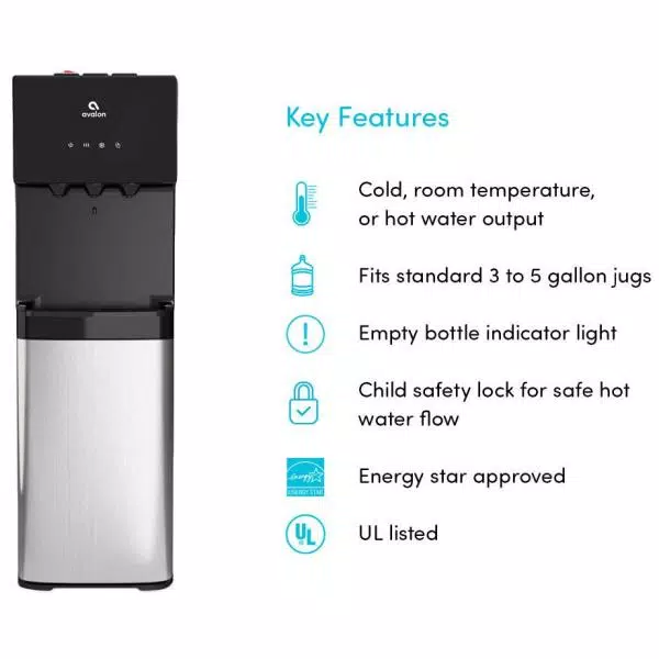 Water Dispensers Avalon Bottom Loading Water Cooler Dispenser 6 Water Dispensers Avalon Bottom Loading Water Cooler Dispenser - Image 4