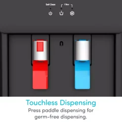 Water Dispensers Avalon Self-Cleaning Touchless Bottle-Less Water Cooler Dispenser With Hot/Cold Water, Child Lock, NSF/UL/ENERGY STAR, Black -Brita shop black avalon water coolers a7bottlelessblk fa 1000