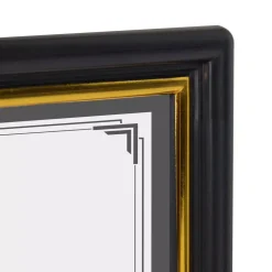 DesignOvation Corporate Document 8.5 In. X 11 In. Black Picture Frames (Set Of 12) -Brita shop black designovation picture frames 211520 1f 1000