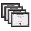 Picture Frames DesignOvation Cornell 8.5 In. X 11 In. Black Picture Frame (Set Of 4) -Brita shop black designovation picture frames 211521 64 1000