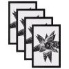 Picture Frames DesignOvation Gallery 11 In. X 17 Black Picture Frame (Set Of 4) -Brita shop black designovation picture frames 213615 64 1000