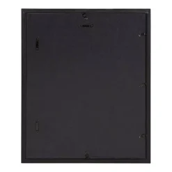 Picture Frames DesignOvation Gallery 13 In. X 16 In. Matted To 8 In. X 10 In. Black Picture Frame -Brita shop black designovation picture frames 216720 1f 1000