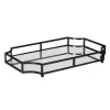 Decorative Trays Kate And Laurel Ciel Black Mirrored Decorative Tray -Brita shop black kate and laurel decorative trays 213757 64 1000