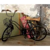 Sculptures LITTON LANE Black Iron And Brown Wood Vintage Stingray Bicycle Model With Basket 1 Sculptures LITTON LANE Black Iron And Brown Wood Vintage Stingray Bicycle Model With Basket -Brita shop black litton lane sculptures 46647 64 1000