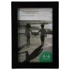 Picture Frames Northlight 7.25″ Solid Rectangular 4″ X 6″ Photo Picture Frame With Easel Back – Matte Black -Brita shop black northlight picture frames 33906206 64 1000