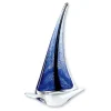 Sculptures Badash Crystal Murano Style Art Glass 14 In. Abstract Sailboat -Brita shop blue badash crystal sculptures gw545 64 1000