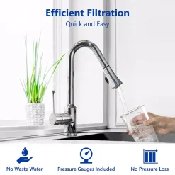 Water Filtration Systems Express Water Express Water 3 Stage Whole House Water Filtration System – Sediment, PHO, Carbon – Includes Pressure Gauges And More -Brita shop blue express water whole house water filters wh300scps 77 1000