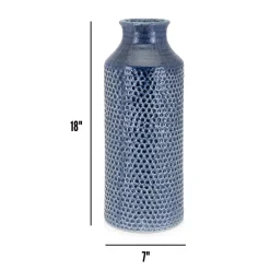Vases IMAX Skye Blue Large Vase -Brita shop blue imax vases 10930 44 1000
