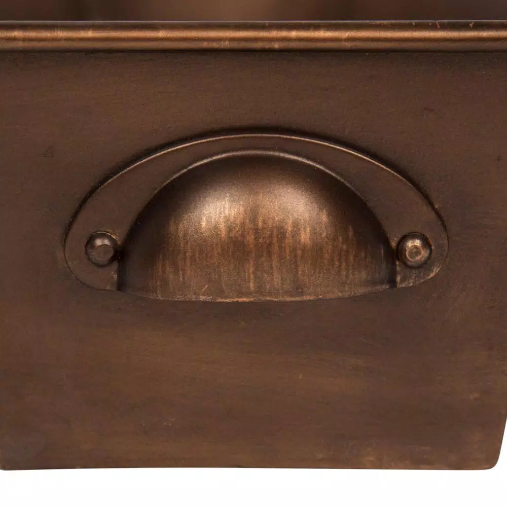 Decorative Trays Kate And Laurel Forgeham Bronze Decorative Tray 5 Decorative Trays Kate And Laurel Forgeham Bronze Decorative Tray - Image 3