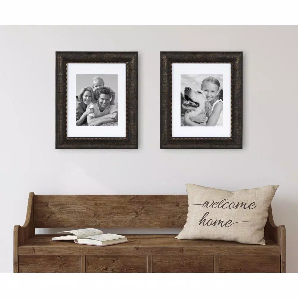 Kate And Laurel Aldridge 11 In. X 14 In. Matted To 8 In. X 10 In. Bronze Picture Frames (Set Of 2) 8 Kate And Laurel Aldridge 11 In. X 14 In. Matted To 8 In. X 10 In. Bronze Picture Frames (Set Of 2) - Image 6