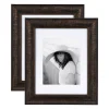 Kate And Laurel Aldridge 11 In. X 14 In. Matted To 8 In. X 10 In. Bronze Picture Frames (Set Of 2) 1 Kate And Laurel Aldridge 11 In. X 14 In. Matted To 8 In. X 10 In. Bronze Picture Frames (Set Of 2) -Brita shop bronze kate and laurel picture frames 216968 64 1000