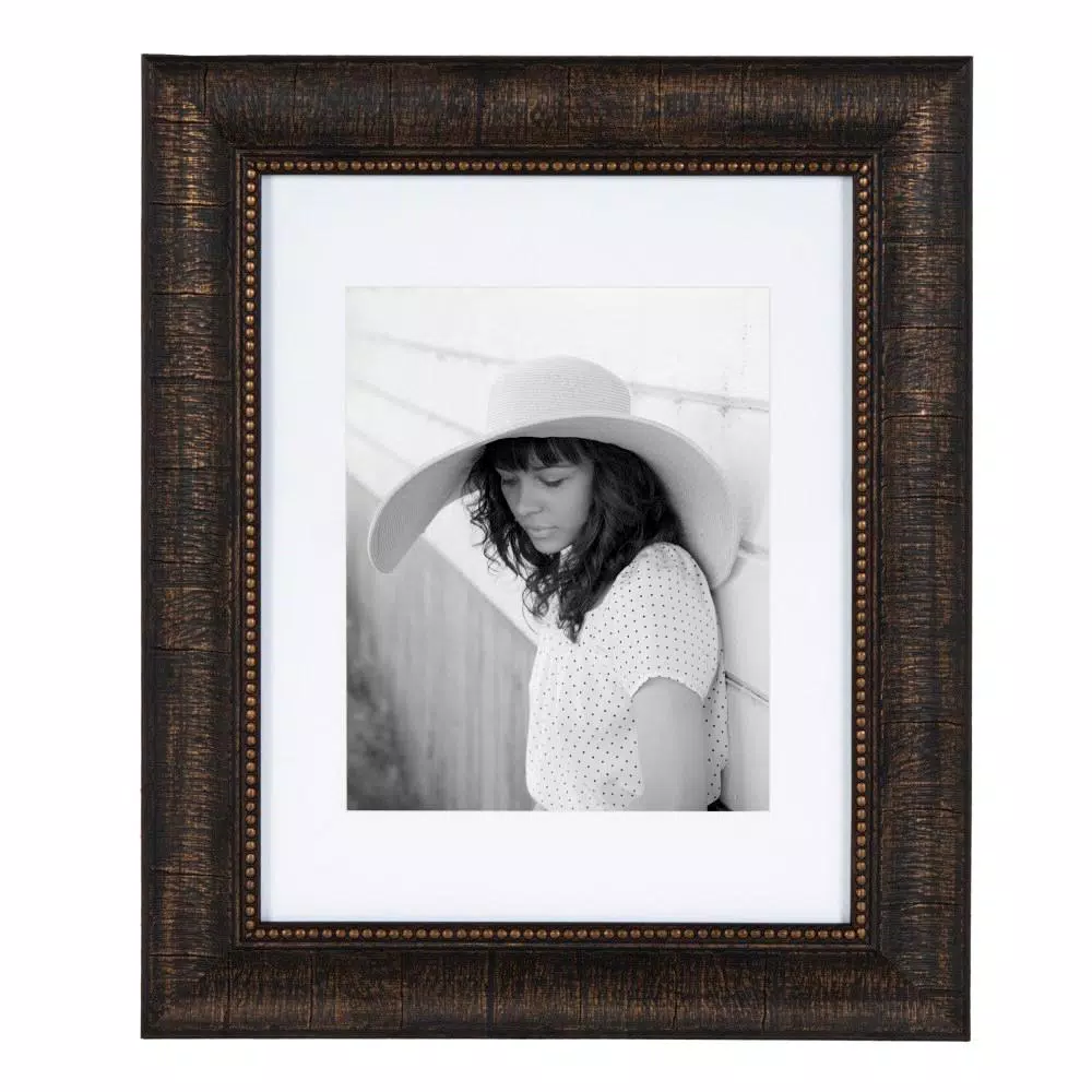 Kate And Laurel Aldridge 11 In. X 14 In. Matted To 8 In. X 10 In. Bronze Picture Frames (Set Of 2) 4 Kate And Laurel Aldridge 11 In. X 14 In. Matted To 8 In. X 10 In. Bronze Picture Frames (Set Of 2) - Image 2