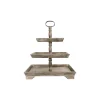 Decorative Trays 3R Studios Brown Decorative 3-Tier Tray -Brita shop brown 3r studios decorative trays ec0285 64 1000
