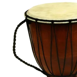 Sculptures Benzara Toca Wood And Leather Brown Djembe Drum 10 Sculptures Benzara Toca Wood And Leather Brown Djembe Drum -Brita shop brown and cream benzara sculptures bm06826 4f 1000