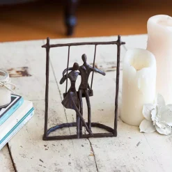 Sculptures DANYA B Couple On A Swing Cast Bronze Sculpture 7 Sculptures DANYA B Couple On A Swing Cast Bronze Sculpture -Brita shop brown danya b sculptures zd9022 4f 1000