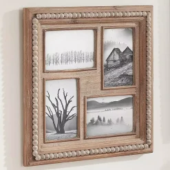 Picture Frames Home Decorators Collection 4″ X 6″ Natural Beaded Wood 4-Opening Picture Frame 10 Picture Frames Home Decorators Collection 4″ X 6″ Natural Beaded Wood 4-Opening Picture Frame -Brita shop brown home decorators collection picture frames m180394 40 1000