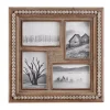 Picture Frames Home Decorators Collection 4″ X 6″ Natural Beaded Wood 4-Opening Picture Frame -Brita shop brown home decorators collection picture frames m180394 64 1000