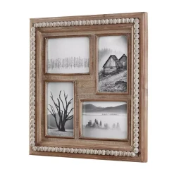 Picture Frames Home Decorators Collection 4″ X 6″ Natural Beaded Wood 4-Opening Picture Frame 13 Picture Frames Home Decorators Collection 4″ X 6″ Natural Beaded Wood 4-Opening Picture Frame -Brita shop brown home decorators collection picture frames m180394 66 1000