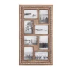 Picture Frames Home Decorators Collection 4″ X 6″ Natural Beaded Wood 8-Opening Picture Frame -Brita shop brown home decorators collection picture frames m180394xxa 64 1000