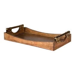 Decorative Trays Kate And Laurel Ormond Brown Decorative Tray