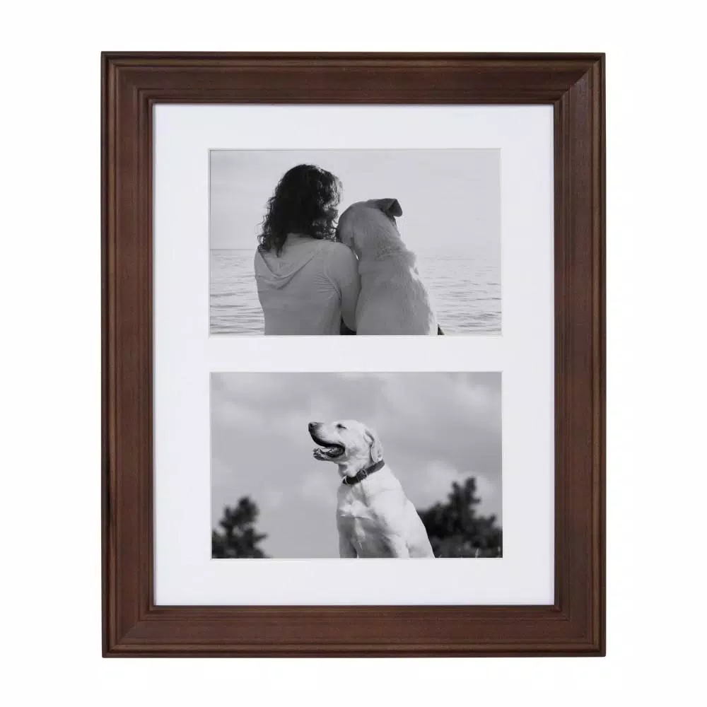 Picture Frames Kate And Laurel Bordeaux Brown Picture Frame (Set Of 10) 6 Picture Frames Kate And Laurel Bordeaux Brown Picture Frame (Set Of 10) - Image 4