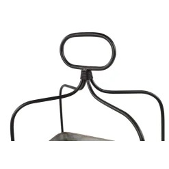 Decorative Trays LITTON LANE Large Black And Silver 2-Tier Rectangular Metal 2-Tiered Tray With Handle 9 Decorative Trays LITTON LANE Large Black And Silver 2-Tier Rectangular Metal 2-Tiered Tray With Handle -Brita shop brown litton lane decorative trays 42988 4f 1000