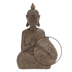 Sculptures LITTON LANE 17 In. X 9 In. Decorative Buddha Sculpture In Colored Polystone 7 Sculptures LITTON LANE 17 In. X 9 In. Decorative Buddha Sculpture In Colored Polystone -Brita shop brown litton lane sculptures 44676 4f 1000