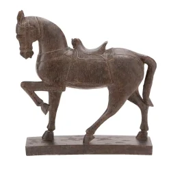 Sculptures LITTON LANE 15 In. X 4 In. Decorative Horse Sculpture In Colored Polystone