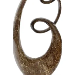 Sculptures LITTON LANE 31 In. X 15 In. Decorative Abstract Sculpture In Colored Polystone -Brita shop brown litton lane sculptures 49715 1f 1000