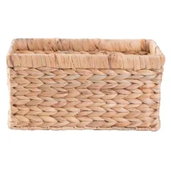Storage Baskets Vintiquewise Natural Water Hyacinth Rectangular Storage Bin Basket 11 Storage Baskets Vintiquewise Natural Water Hyacinth Rectangular Storage Bin Basket -Brita shop brown vintiquewise storage baskets qi003544 s 1f 1000