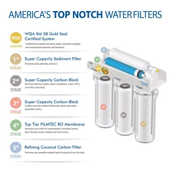 Water Filtration Systems APEC Water Systems Ultimate Premium Quality Fast Flow 90 GPD Under-Sink Reverse Osmosis Drinking Water Filter System 18 Water Filtration Systems APEC Water Systems Ultimate Premium Quality Fast Flow 90 GPD Under-Sink Reverse Osmosis Drinking Water Filter System -Brita shop brushed nickel apec water systems reverse osmosis systems ro hi 4f 1000