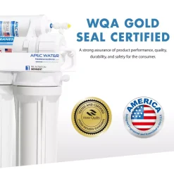 Water Filtration Systems APEC Water Systems Ultimate Premium Quality Fast Flow 90 GPD Under-Sink Reverse Osmosis Drinking Water Filter System 23 Water Filtration Systems APEC Water Systems Ultimate Premium Quality Fast Flow 90 GPD Under-Sink Reverse Osmosis Drinking Water Filter System -Brita shop brushed nickel apec water systems reverse osmosis systems ro hi d4 1000