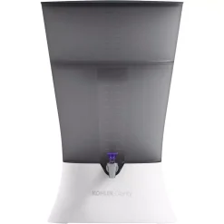 Water Filtration Systems KOHLER Clarity Explore Recreational Water Filter Cartridge System In Charcoal Ombre -Brita shop charcoal ombre kohler countertop water filters k 20855 crb c3 1000