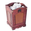 Storage Baskets Vintiquewise Rustic Cherry Wooden Decorative Trash Bin With Handles 2 Storage Baskets Vintiquewise Rustic Cherry Wooden Decorative Trash Bin With Handles -Brita shop cherry vintiquewise storage baskets qi003610 64 1000